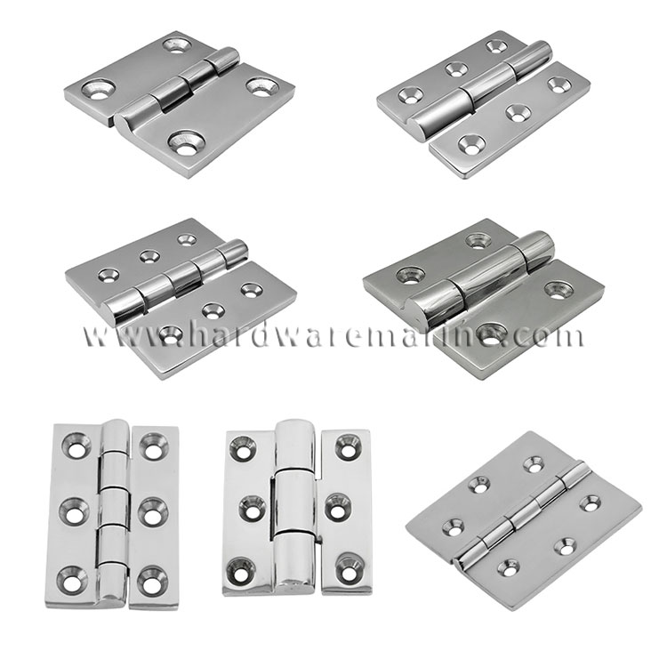 316 Stainless Steel Casting Marine Square Shape Hinges