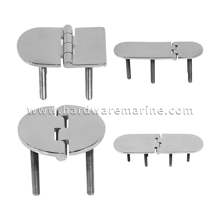 316 Stainless Steel Marine Casting Hinge With Stud