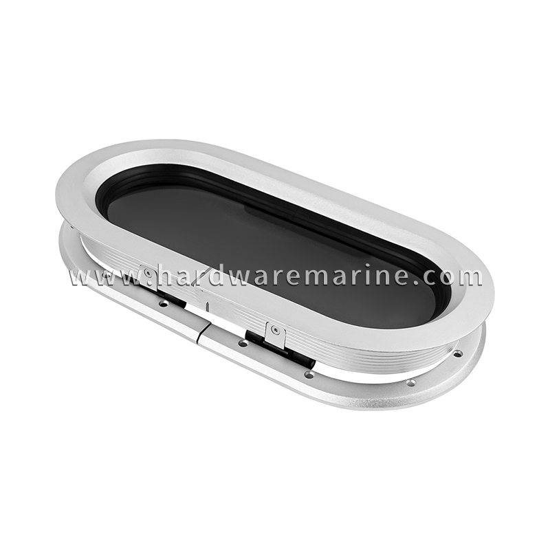 ອາລູມີນຽມ Oval Boat Portholes Window
