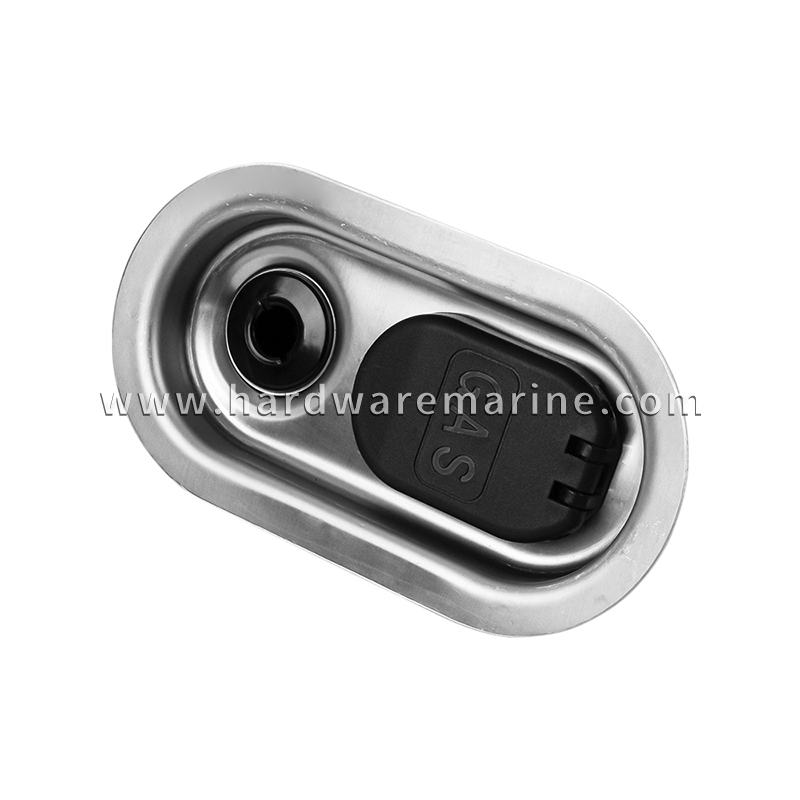 Integrated Fuel Deck Filler ກັບຖານ & Drain