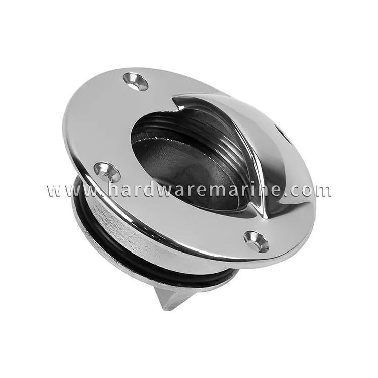 Marine Flush Mount Deck Drain ດ້ວຍ Screw Plug