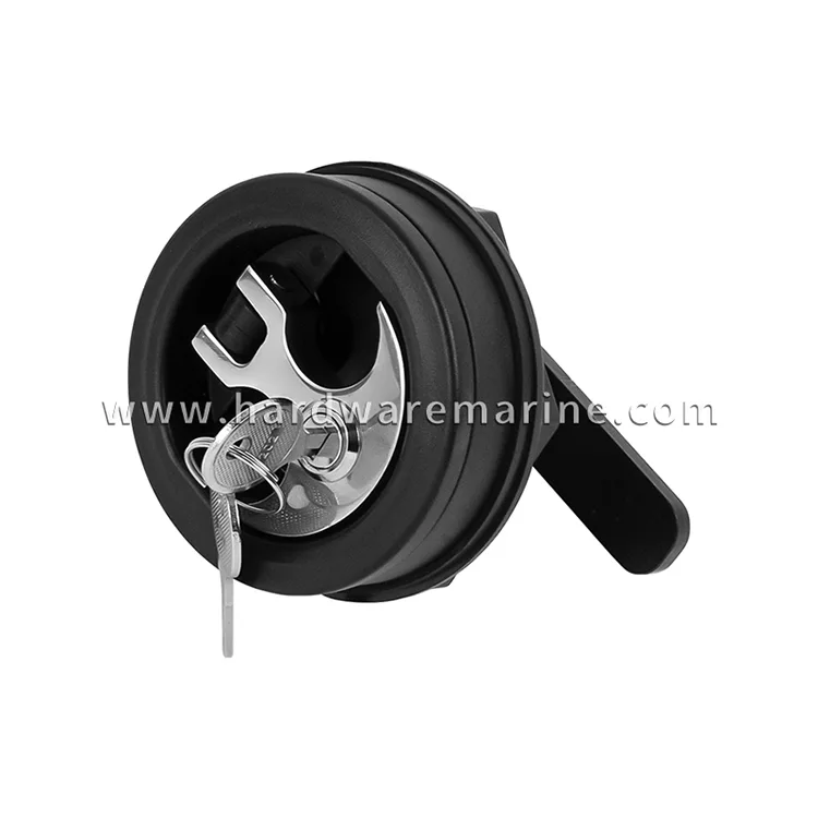 ເຮືອ Nylon Black Marine ຫັນລັອກດ້ວຍກະແຈ