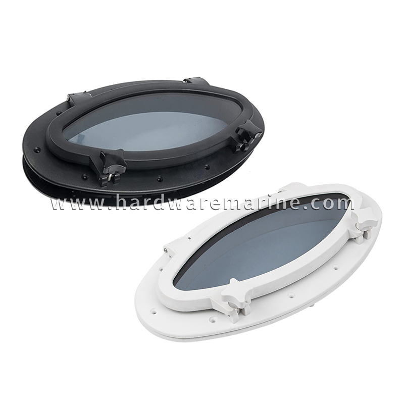 ປ່ອງ​ຢ້ຽມ​ເປີດ Porthole ເຮືອ​ເປັນ​ຮູບ​ໄຂ່​