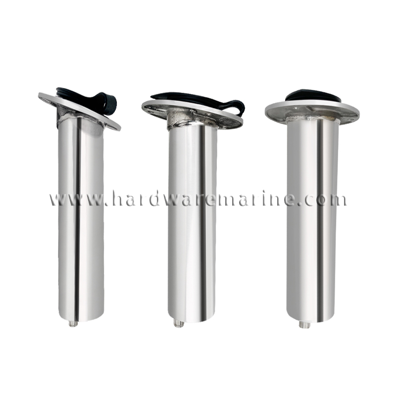 Stainless Steel Heavy Duty Fish Rod Holder with Drain