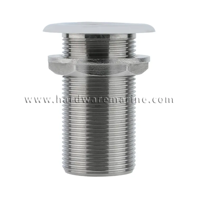 316 Stainless Steel Thru-Hull Fittings Full Thread